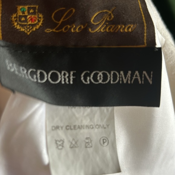 Loro Piana Lustrous Cashmere Open Blazer Made In Italy - Picture 11 of 13